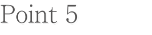 POINT５